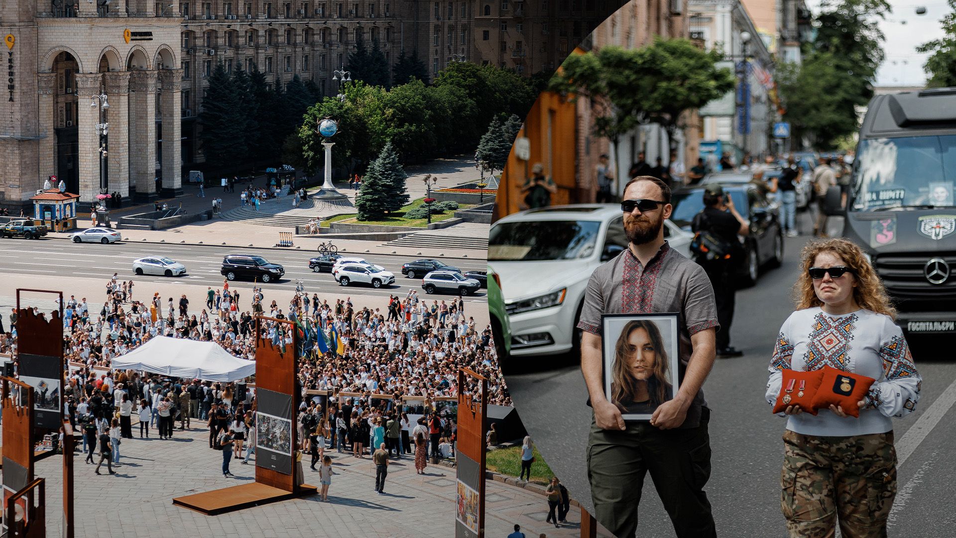 В Киеве прощались с госпитальеркой Ириной Цыбух В Киеве прощались с госпитальеркой Ириной Цыбух