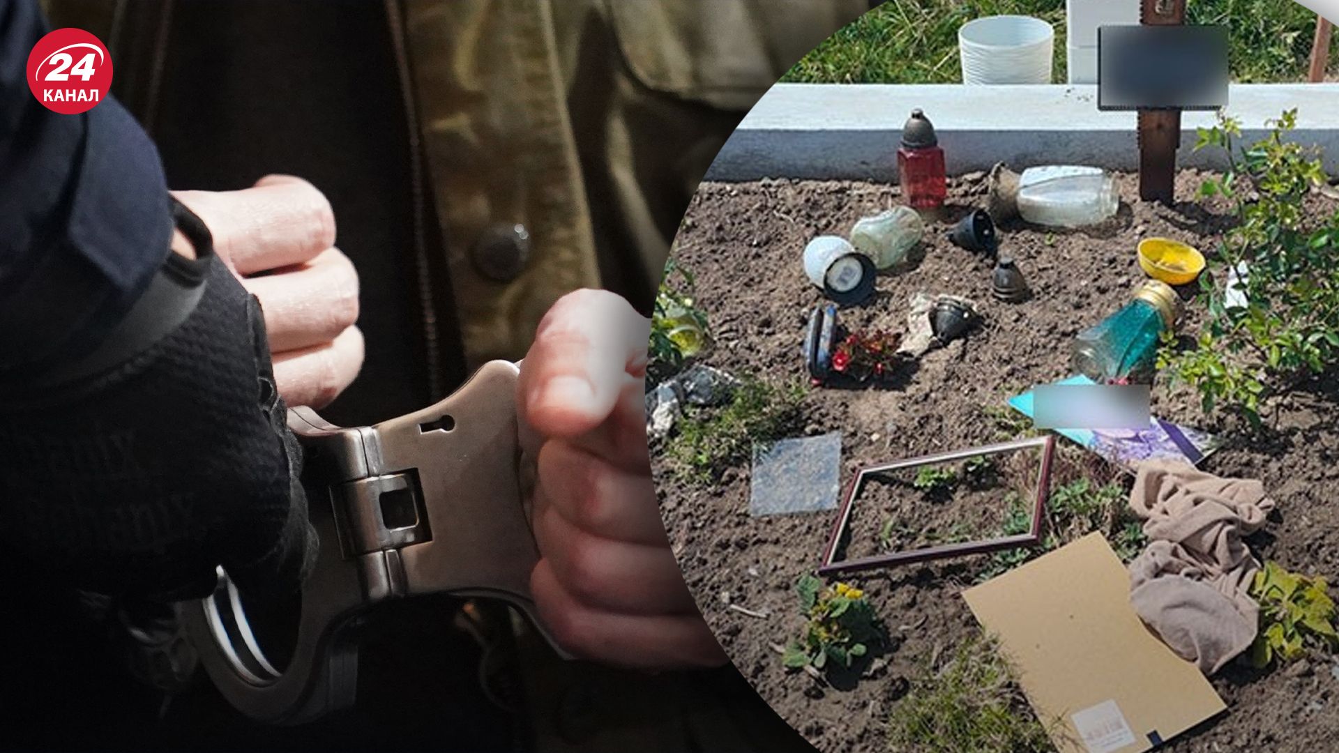 На Тернопільщині вандал зруйнував чотири могили військових На Тернопільщині вандал зруйнував чотири могили військових