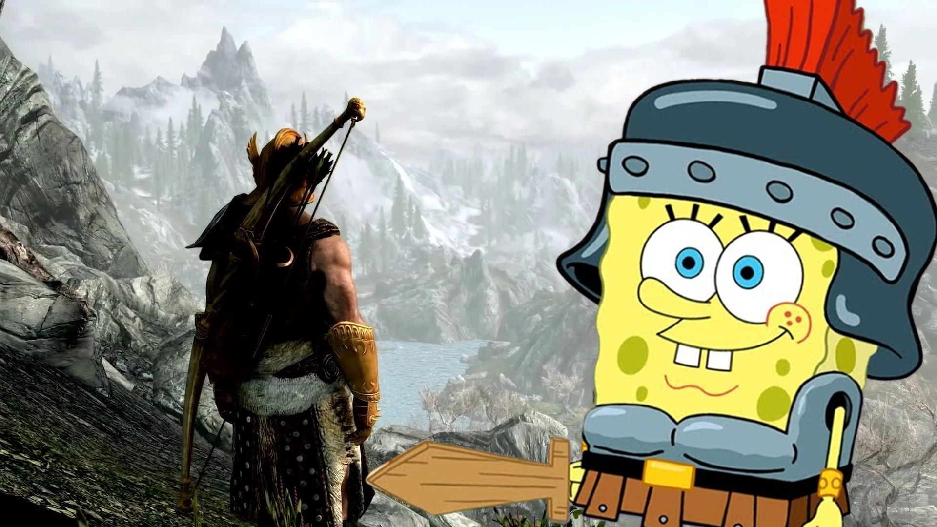 У Skyrim знайшли відомого мультсеріального героя
