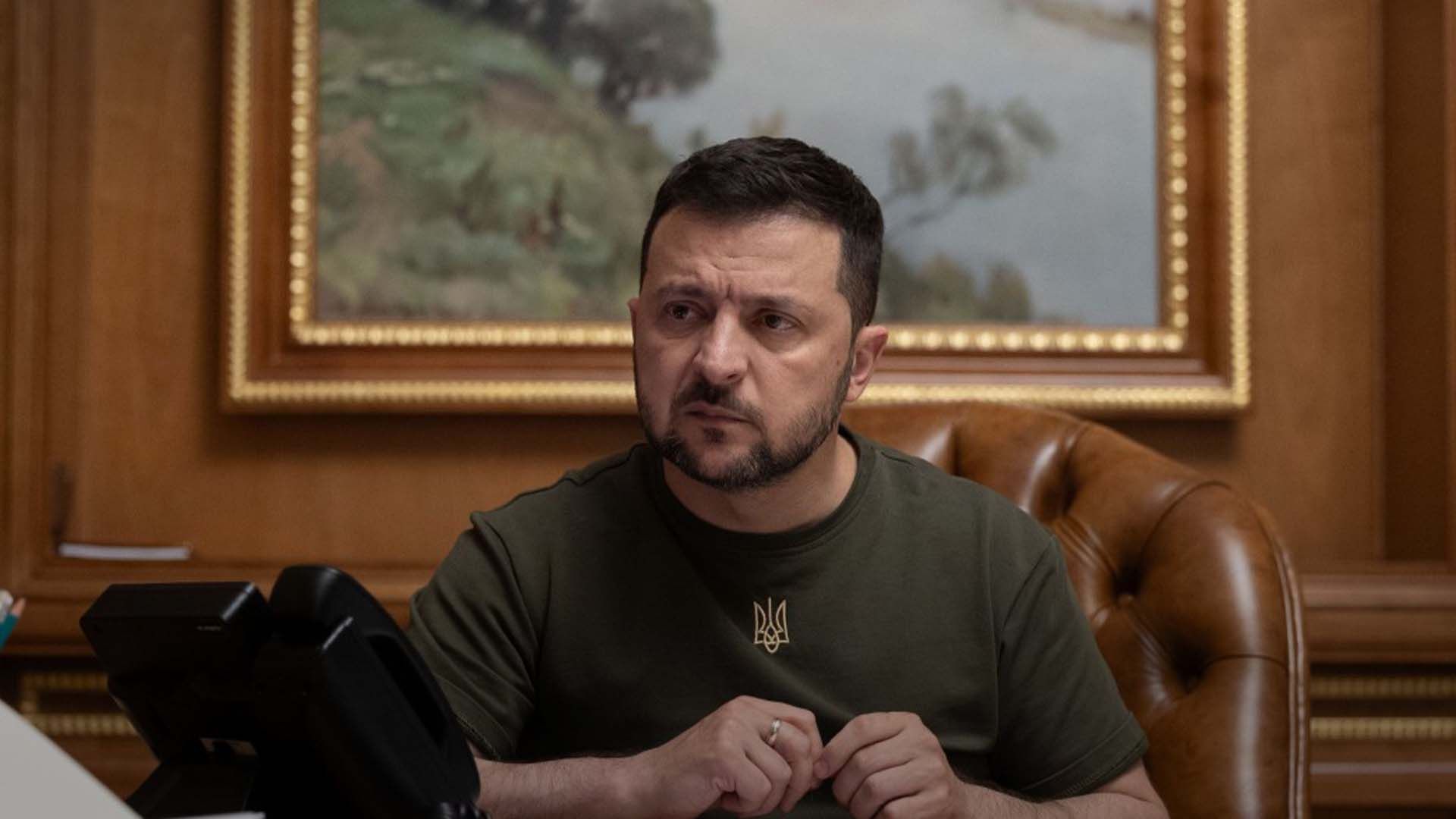 Володимир Зеленський після прибуття до Києва провів Ставку Володимир Зеленський після прибуття до Києва провів Ставку