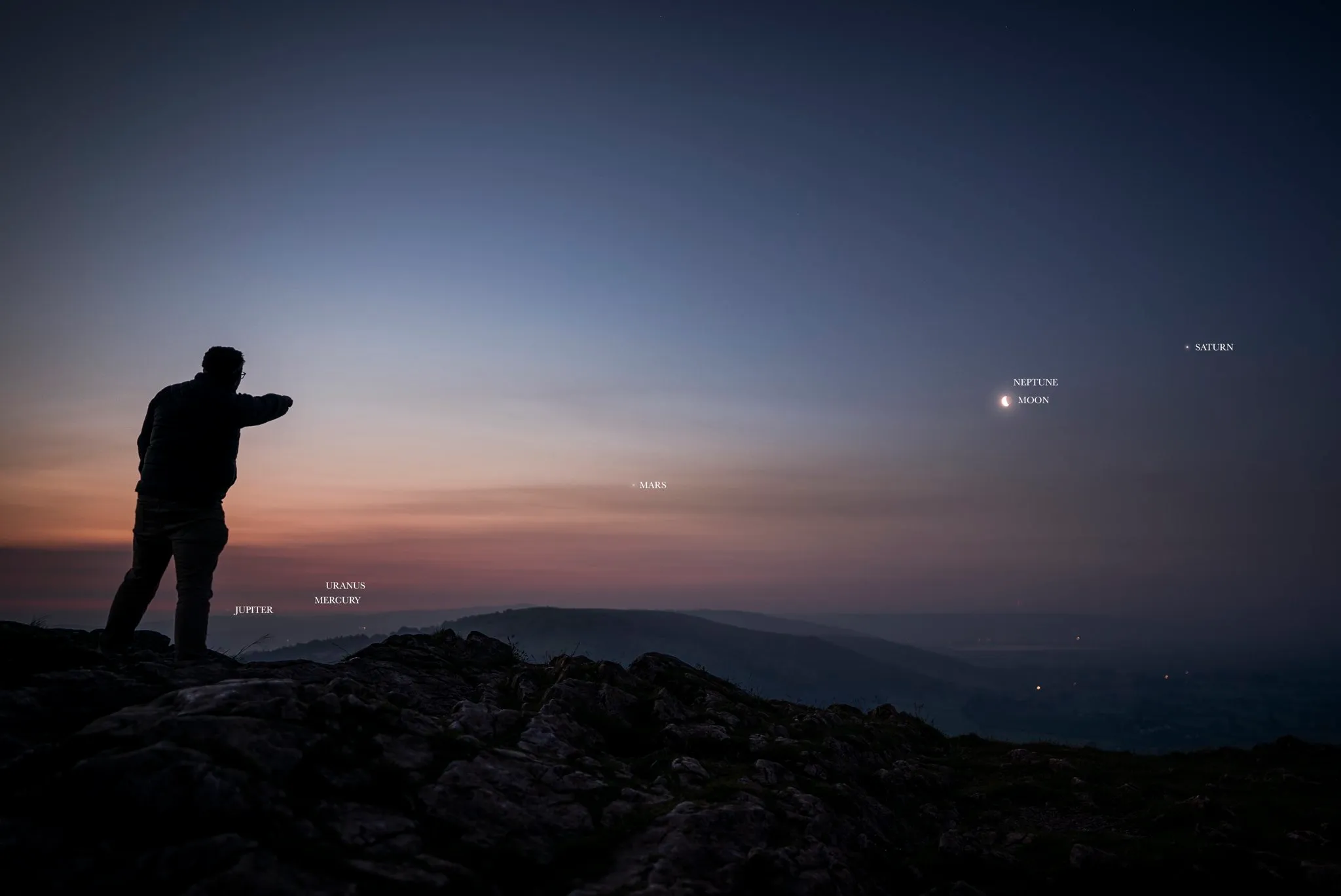 Парад планет 1 июня 2024 года Парад планет 1 июня 2024 года