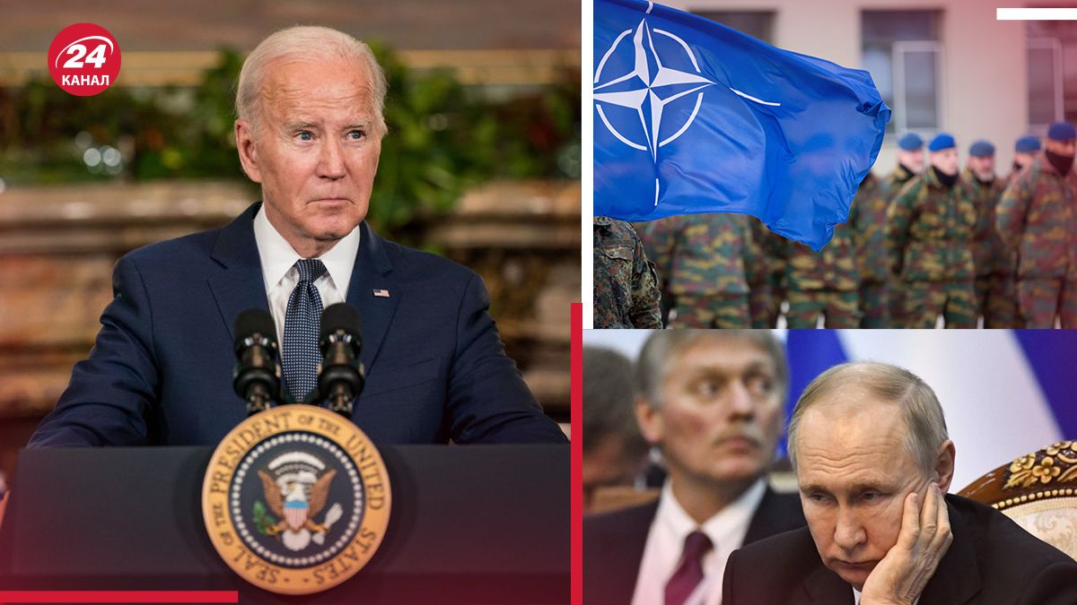 Джо Байден про вступ України в НАТО