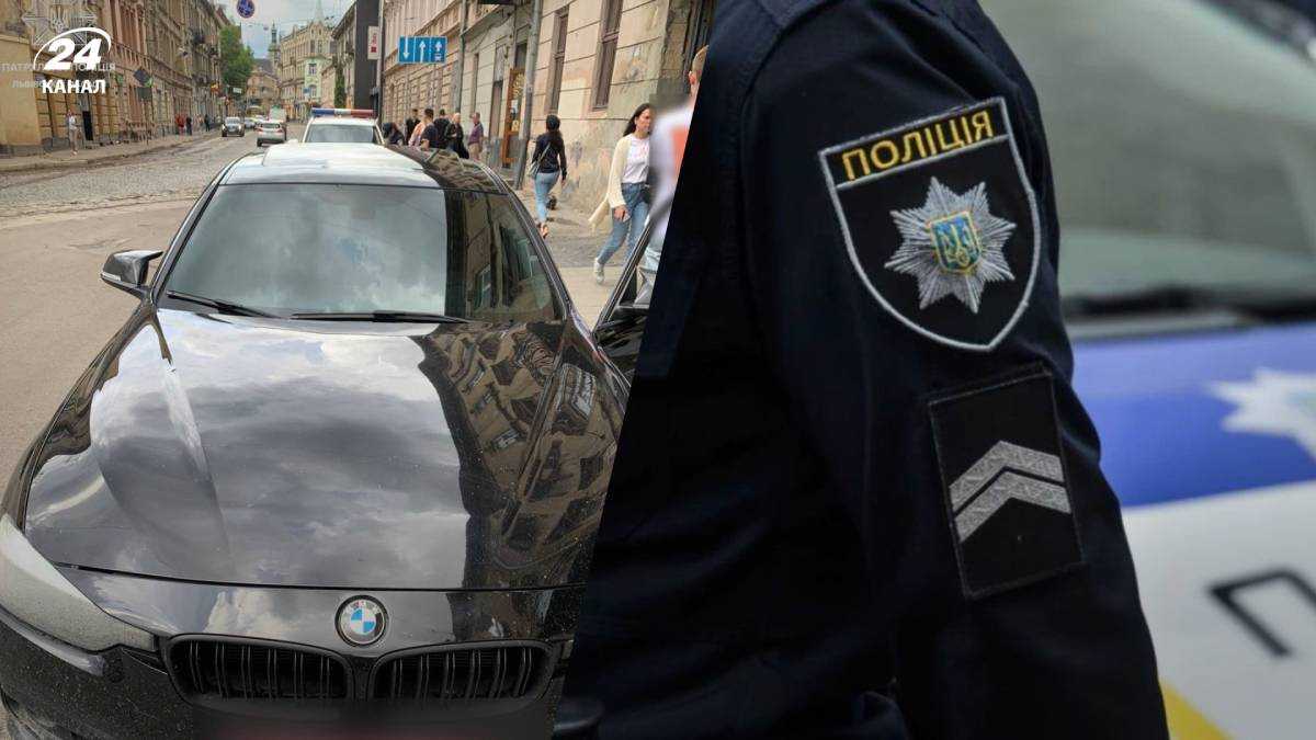 Во Львове подросток управлял автомобилем - его остановили полицейские за  нарушение ПДД - 24 Канал