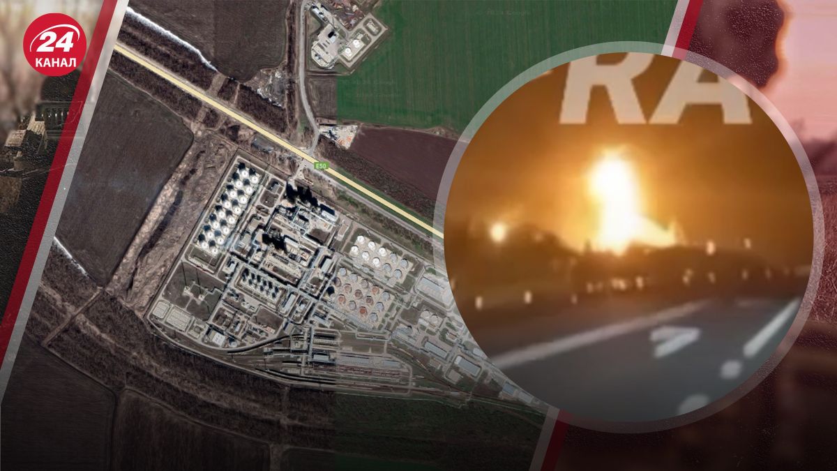 Новошахтинский НПЗ атаковали дроны Новошахтинский НПЗ атаковали дроны