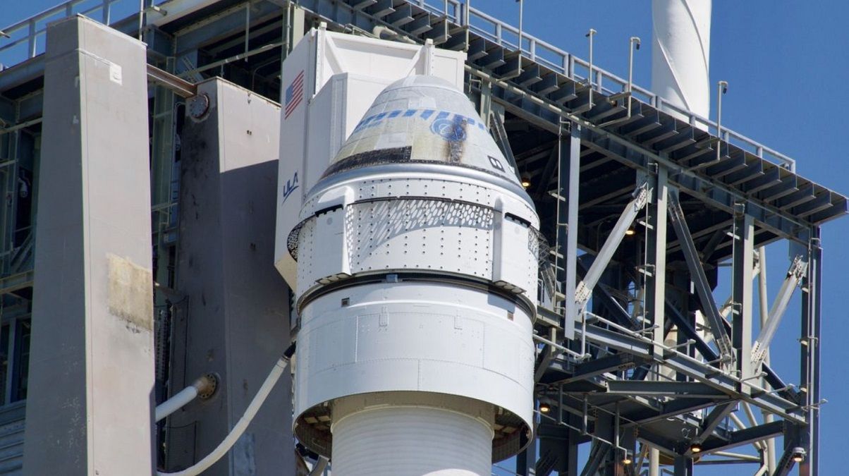 Starliner перед запуском Starliner перед запуском