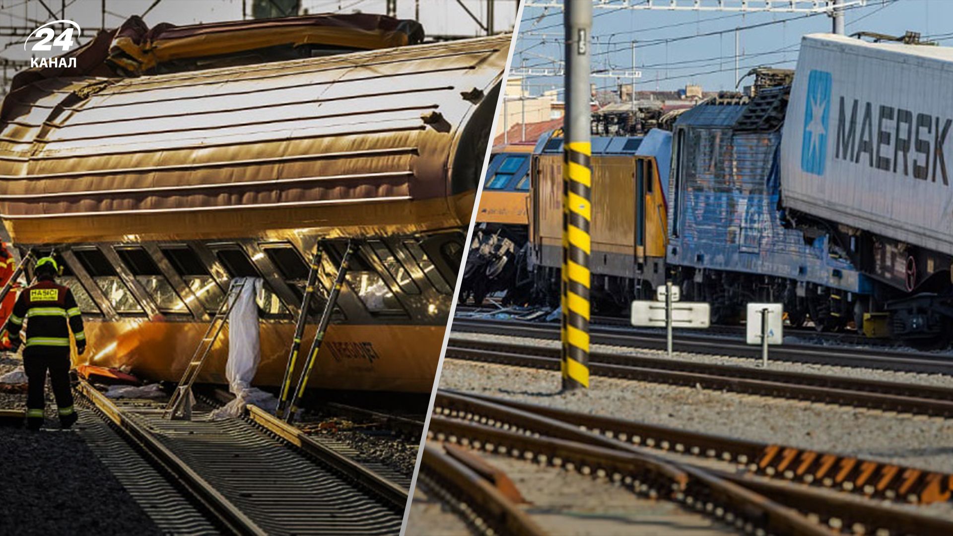 У Чехії назвали попередню причину зіткнення двох потягів У Чехії назвали попередню причину зіткнення двох потягів