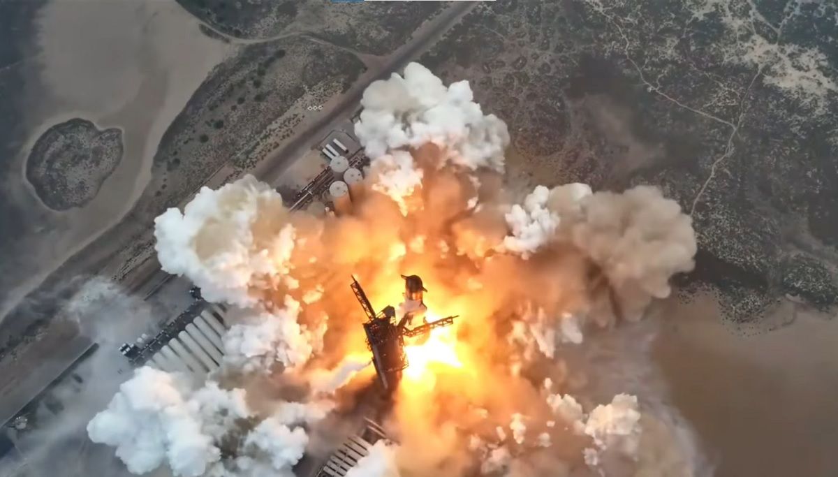 Starship перед польотом Starship перед польотом