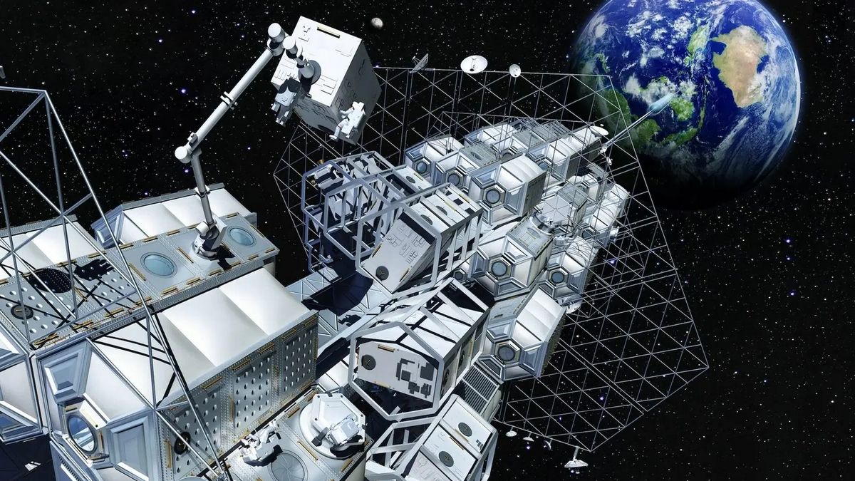 Японская компания планирует построить космический лифт к 2050 году