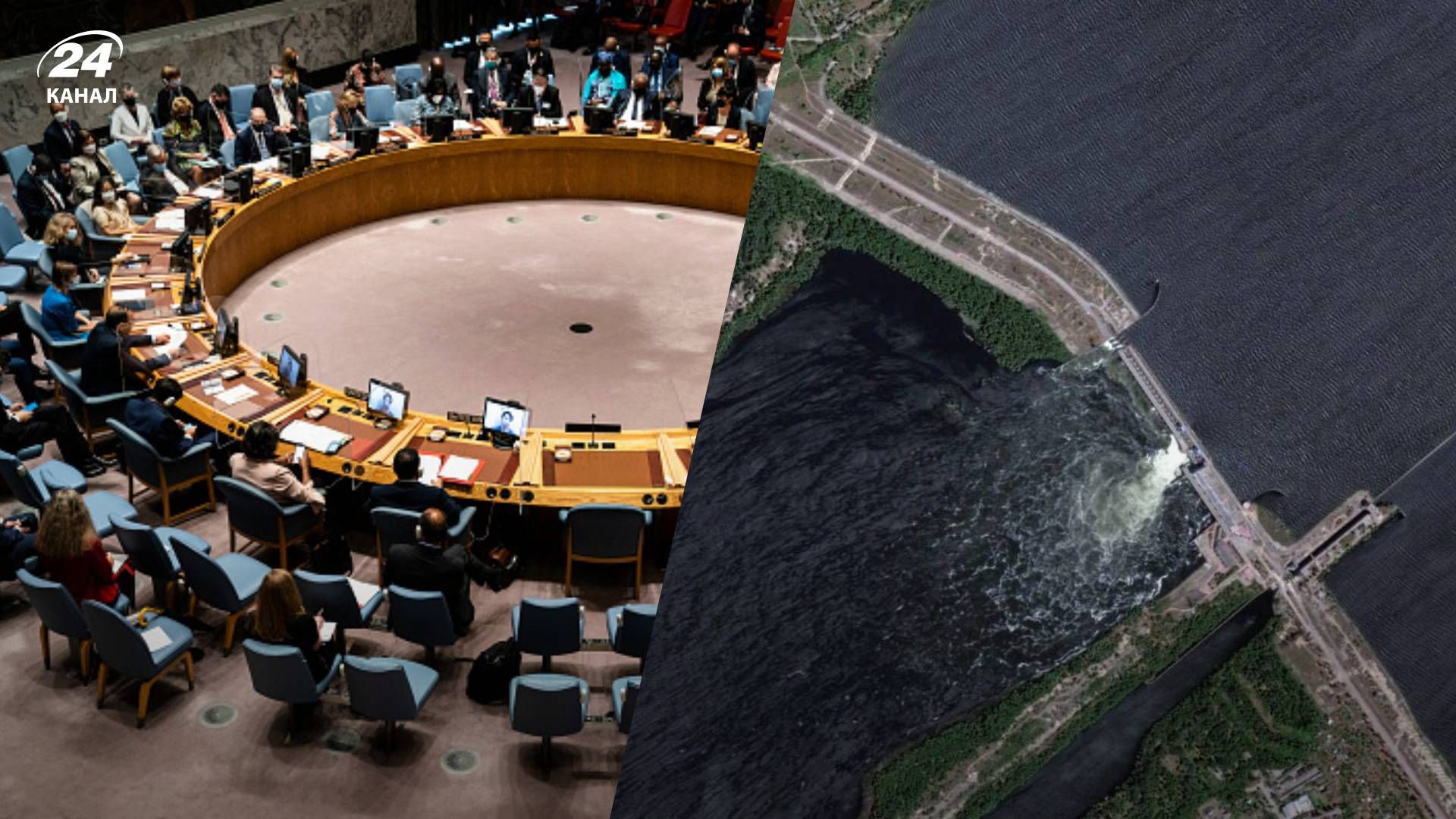 У річницю підриву Каховської ГЕС ООН відзначає день російської мови - 24 Канал У річницю підриву Каховської ГЕС ООН відзначає день російської мови - 24 Канал