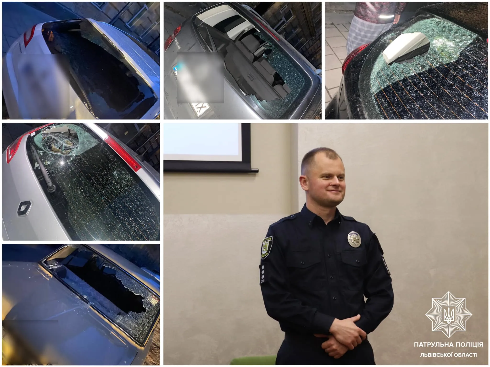 Во Львове девушка разбила 6 авто Во Львове девушка разбила 6 авто