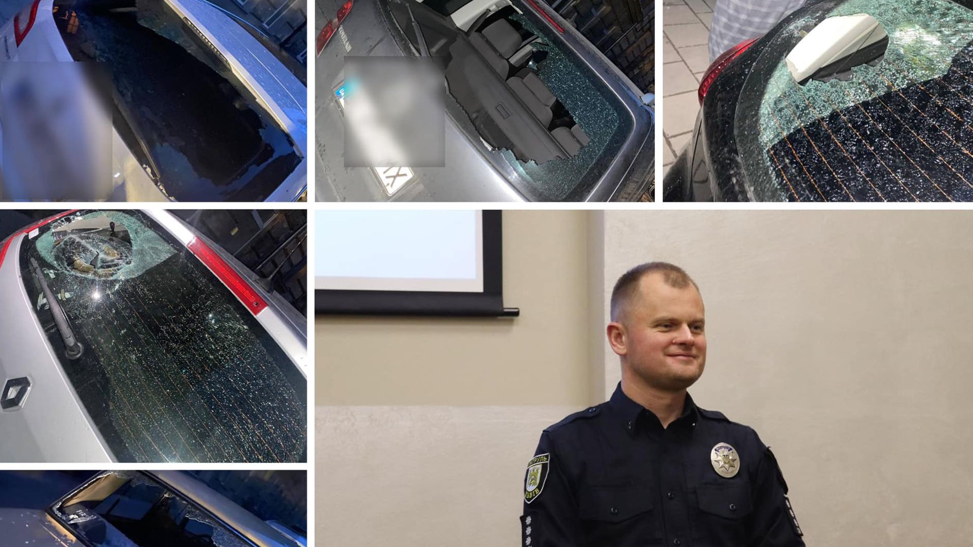 Во Львове девушка разбила 6 авто Во Львове девушка разбила 6 авто