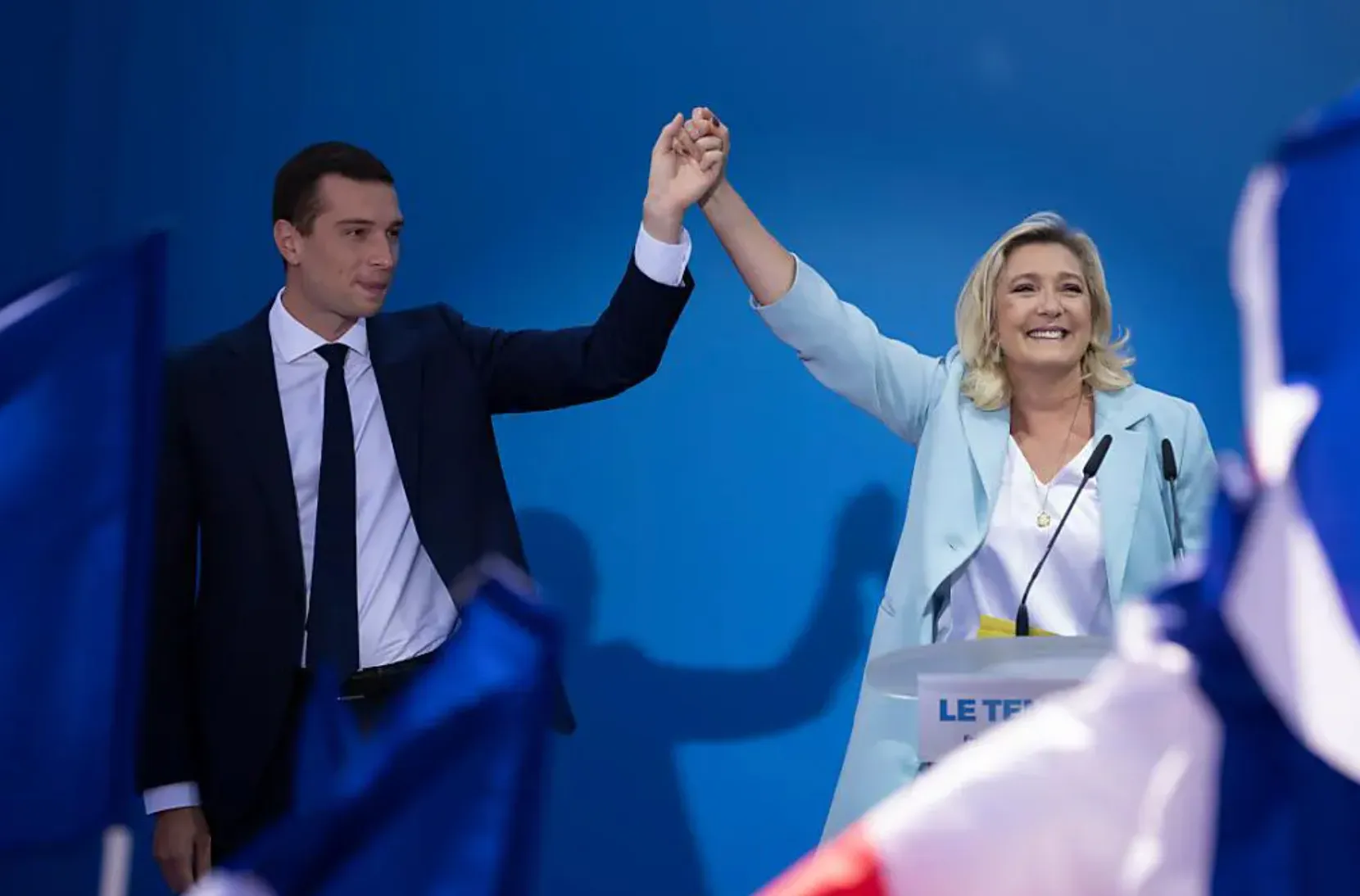 Барделла и Ле Пен Барделла и Ле Пен