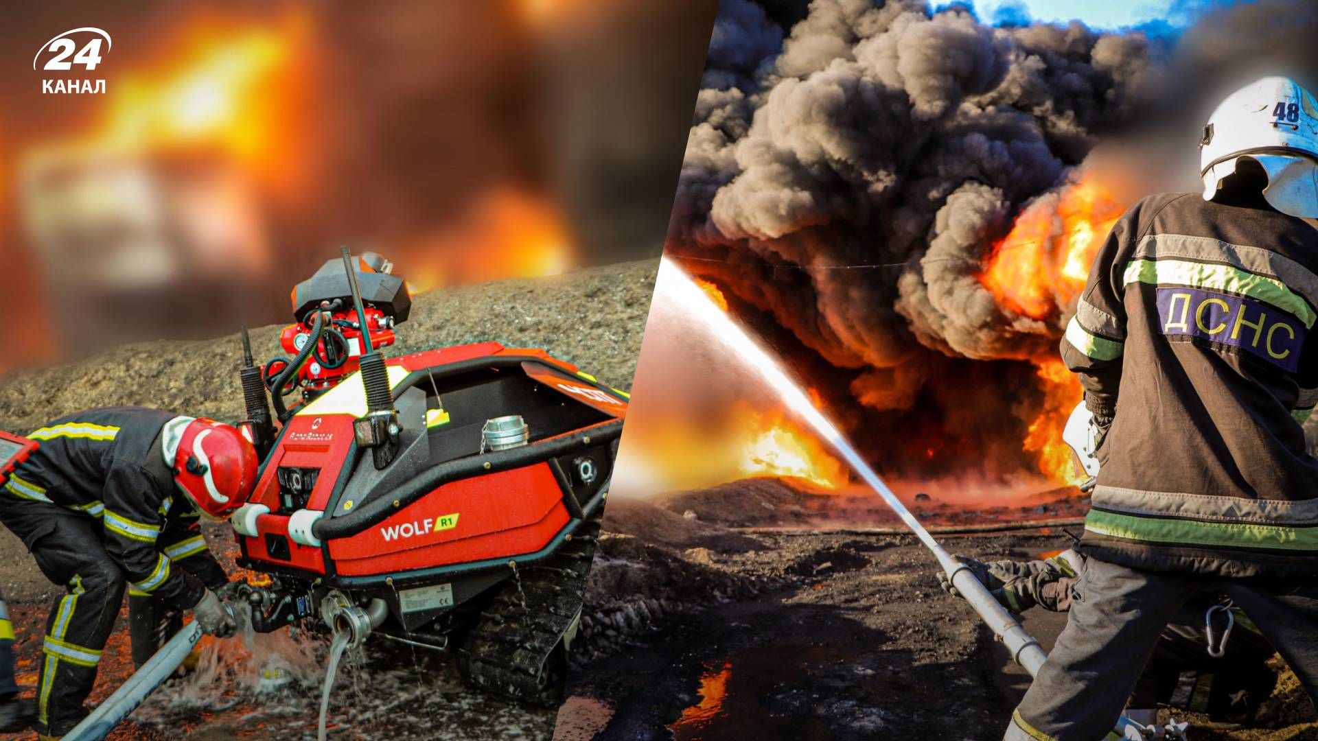 Пожар в Киевской области Пожар в Киевской области