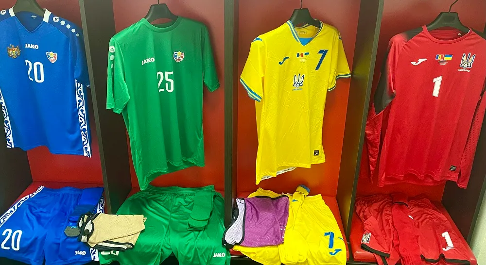 Ігрові форми на матч Молдова – Україна Ігрові форми на матч Молдова – Україна