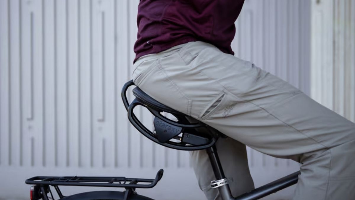 Велосипедное сиденье vabsRider синхронизируется с вашими ногами для уменьшения боли