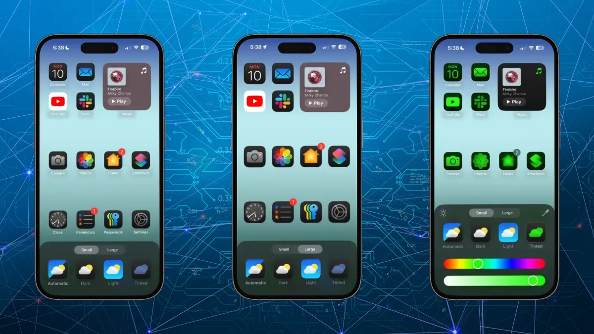 Как изменить цвета приложений в iOS 18