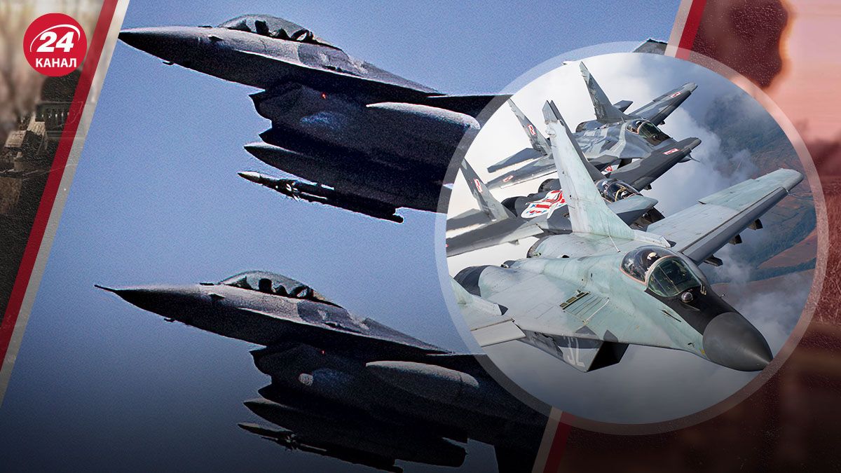 Часть предоставленных F-16 будет базироваться не в Украине