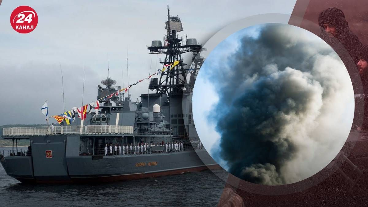 Адмірал Левченко загорівся в Баренцевому морі -  у чому причина виникнення пожежі