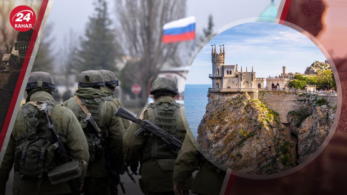 Россия сосредоточила очень много оружия в Крыму Россия сосредоточила очень много оружия в Крыму