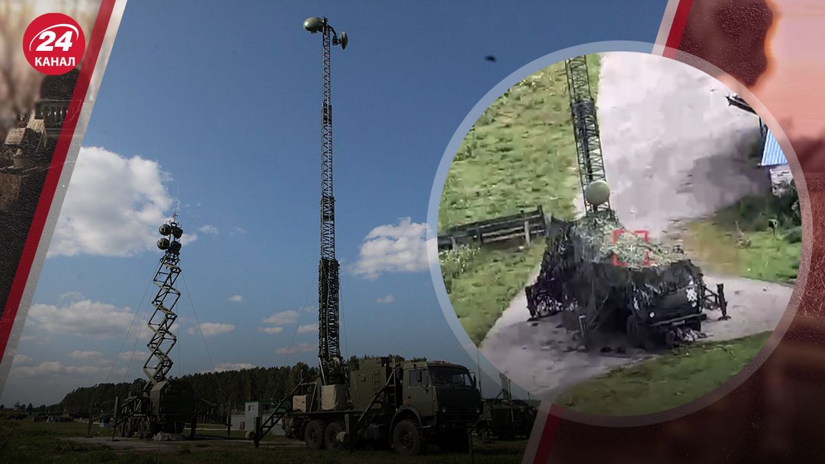 Станція зв'язку Р-416ГМ, яку уразили бійці ССО Станція зв'язку Р-416ГМ, яку уразили бійці ССО