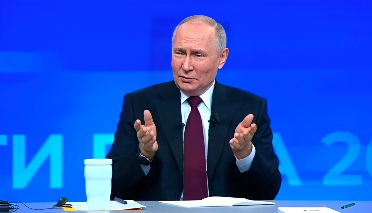 Путин выступил в МИД России