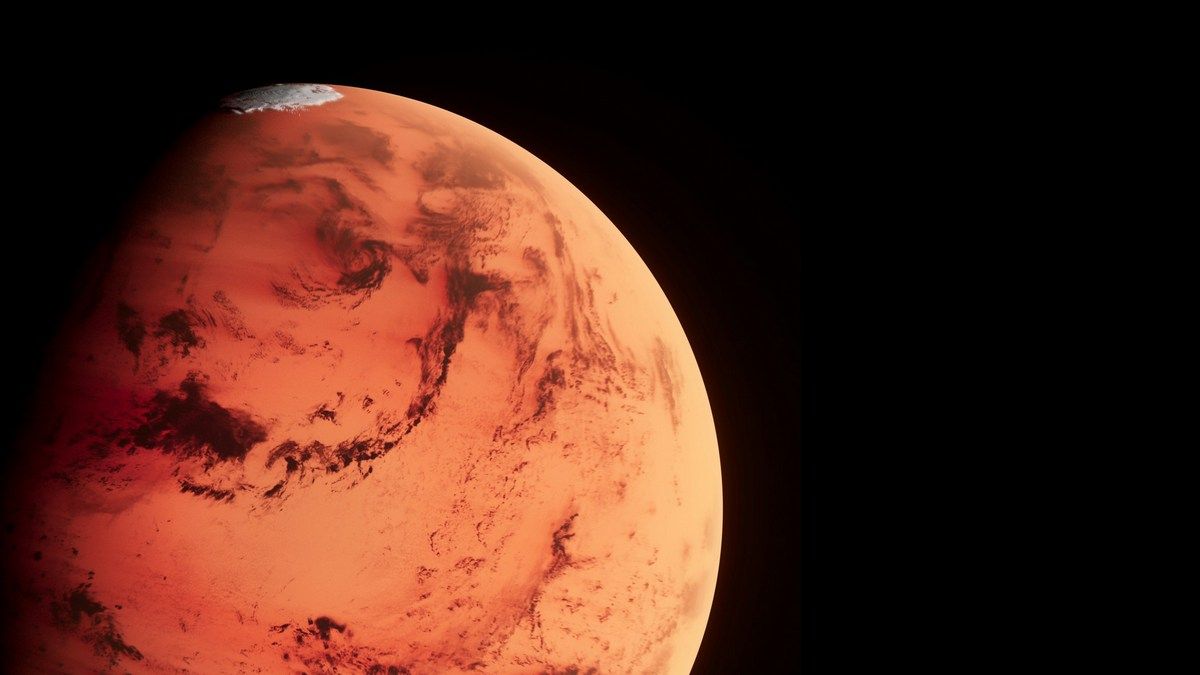 На Марсі знайшли воду, яка щоночі замерзає, а вдень випаровується