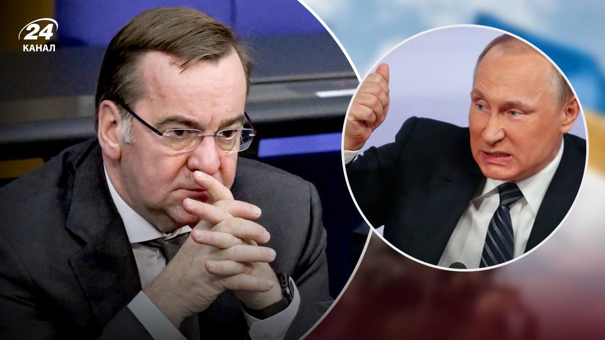 Немецкий министр обороны о ядерных угрозах Путина - 24 Канал Немецкий министр обороны о ядерных угрозах Путина - 24 Канал