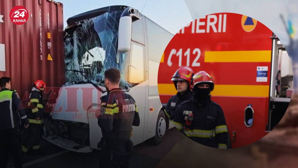 В Румынии в ДТП попал автобус с десятками украинцев