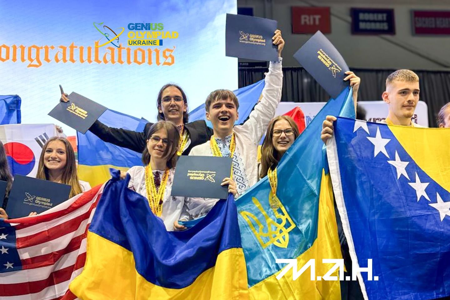 Победа Украины - ученики получили десятки наград на GENIUS Olympiad в США Победа Украины - ученики получили десятки наград на GENIUS Olympiad в США