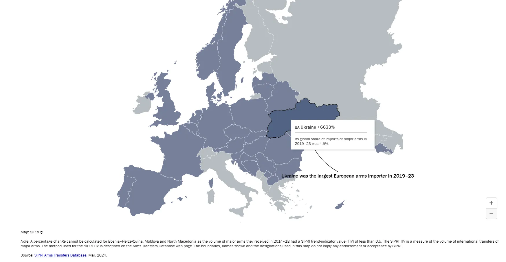 Украина 4 в мире по импорту вооружения Украина 4 в мире по импорту вооружения