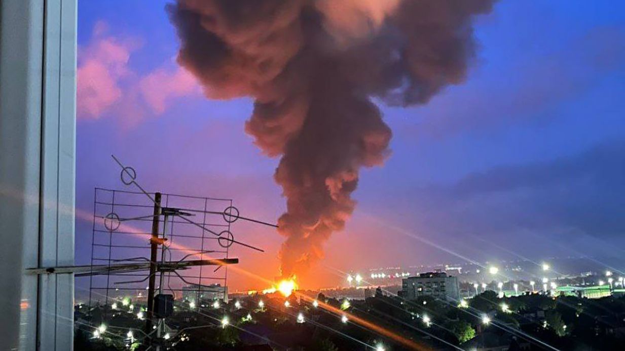 Дроны атаковали нефтехранилище в Ростовской области 18 июня - 24 Канал Дроны атаковали нефтехранилище в Ростовской области 18 июня - 24 Канал