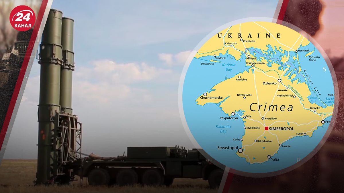 Росіяни стягують новітню ППО в Крим Росіяни стягують новітню ППО в Крим