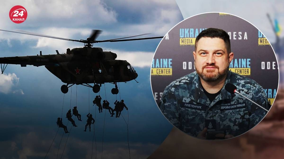 Плетенчук отметил, что высадка десанта является одной из самых сложных морских операций Плетенчук отметил, что высадка десанта является одной из самых сложных морских операций