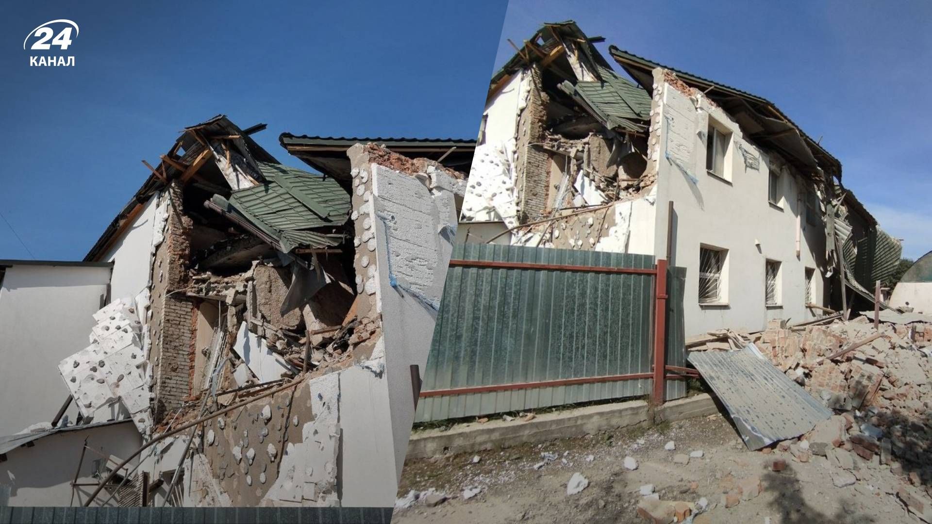 Наслідки удару по інституту у Львові - 24 Канал Наслідки удару по інституту у Львові - 24 Канал