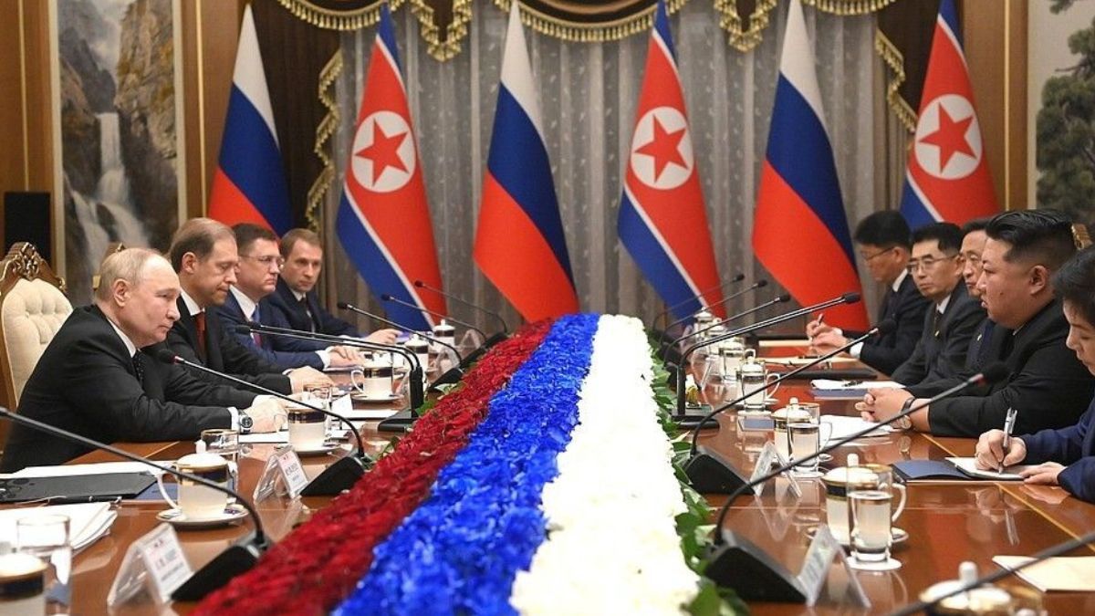 Путін відвідав КНДР вперше за 24 роки Путін відвідав КНДР вперше за 24 роки