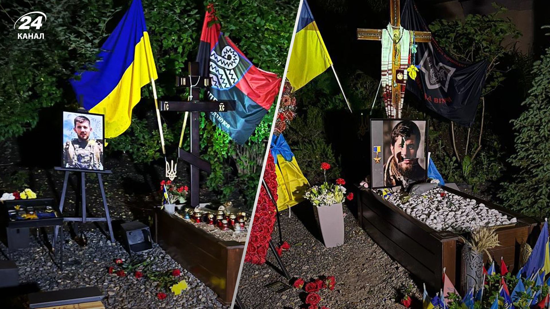 Невідомі понівечили могили Да Вінчі, Джуса, Петриченка Невідомі понівечили могили Да Вінчі, Джуса, Петриченка