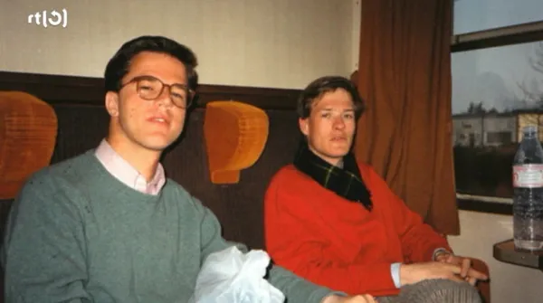 Марк Рютте в молодости Марк Рютте в молодости