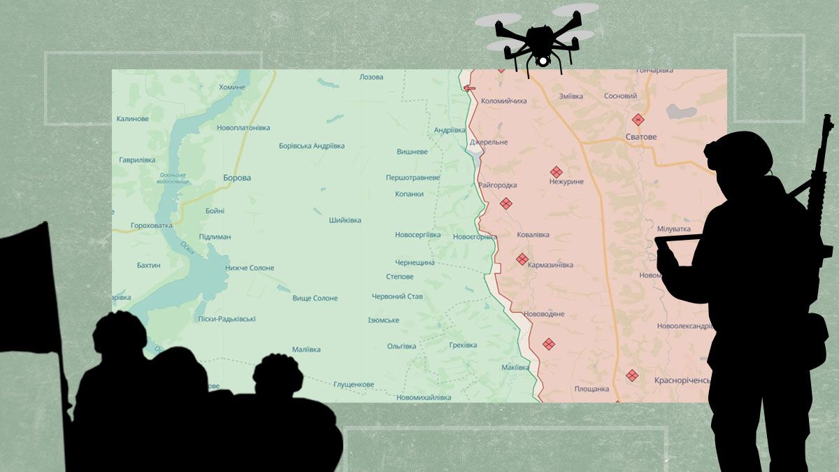Наступление на Боровую на Харьковщине 2024 Наступление на Боровую на Харьковщине 2024