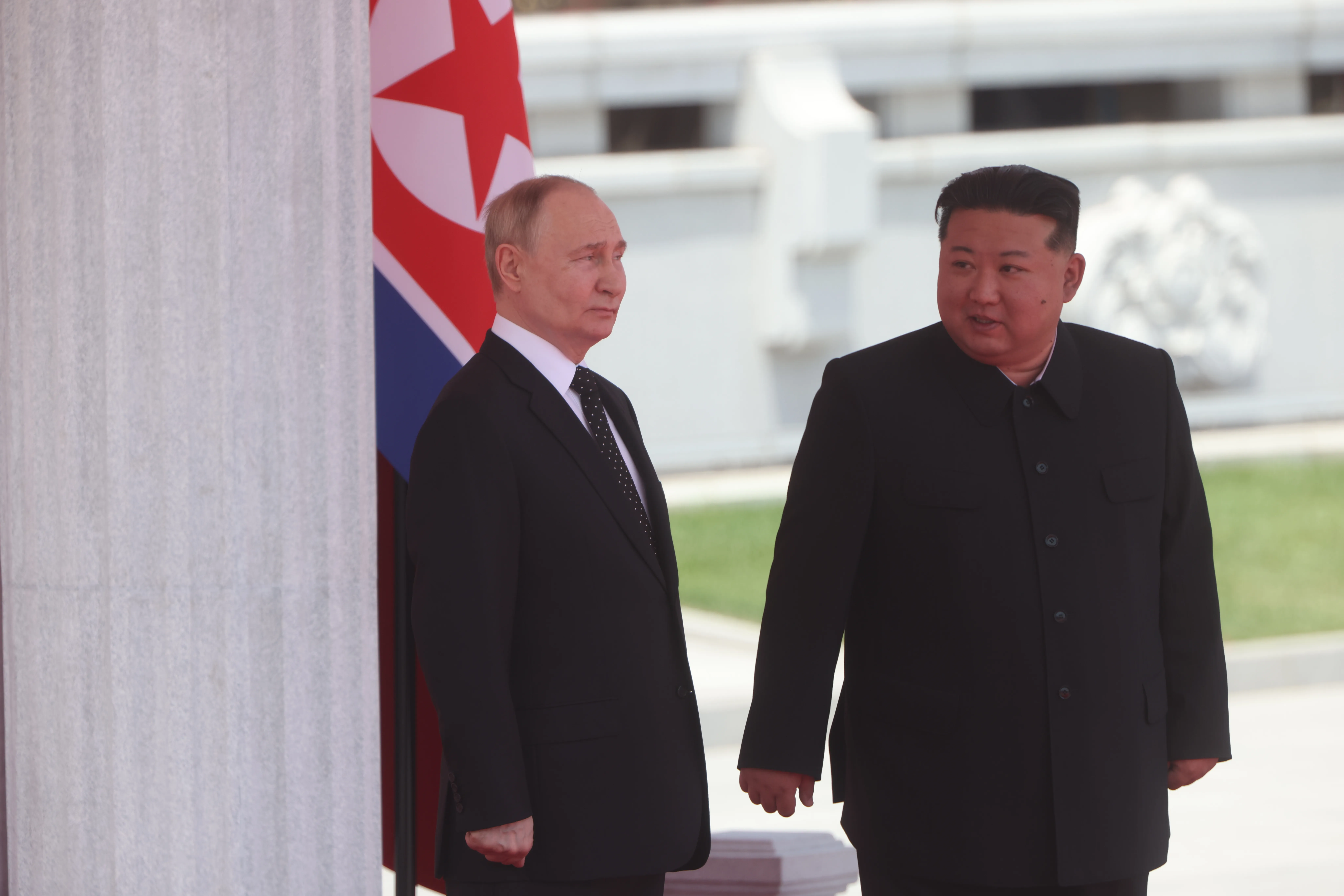 Путин и Ким Чен Ын и Ким Чен Ын