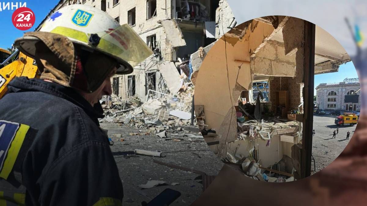 Росія атакувала житловий будинок у Харкові Росія атакувала житловий будинок у Харкові