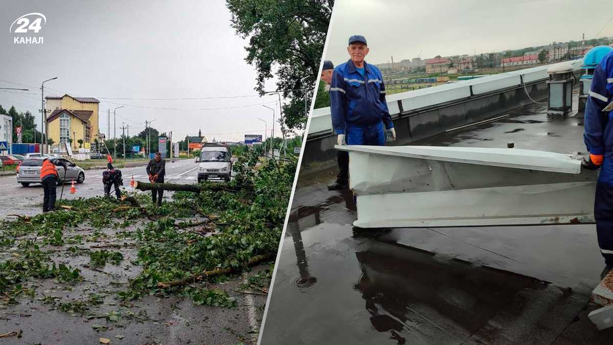 Непогода во Львове - какие последствия грозы фото, рассказал Андрей Садовый  - 24 Канал