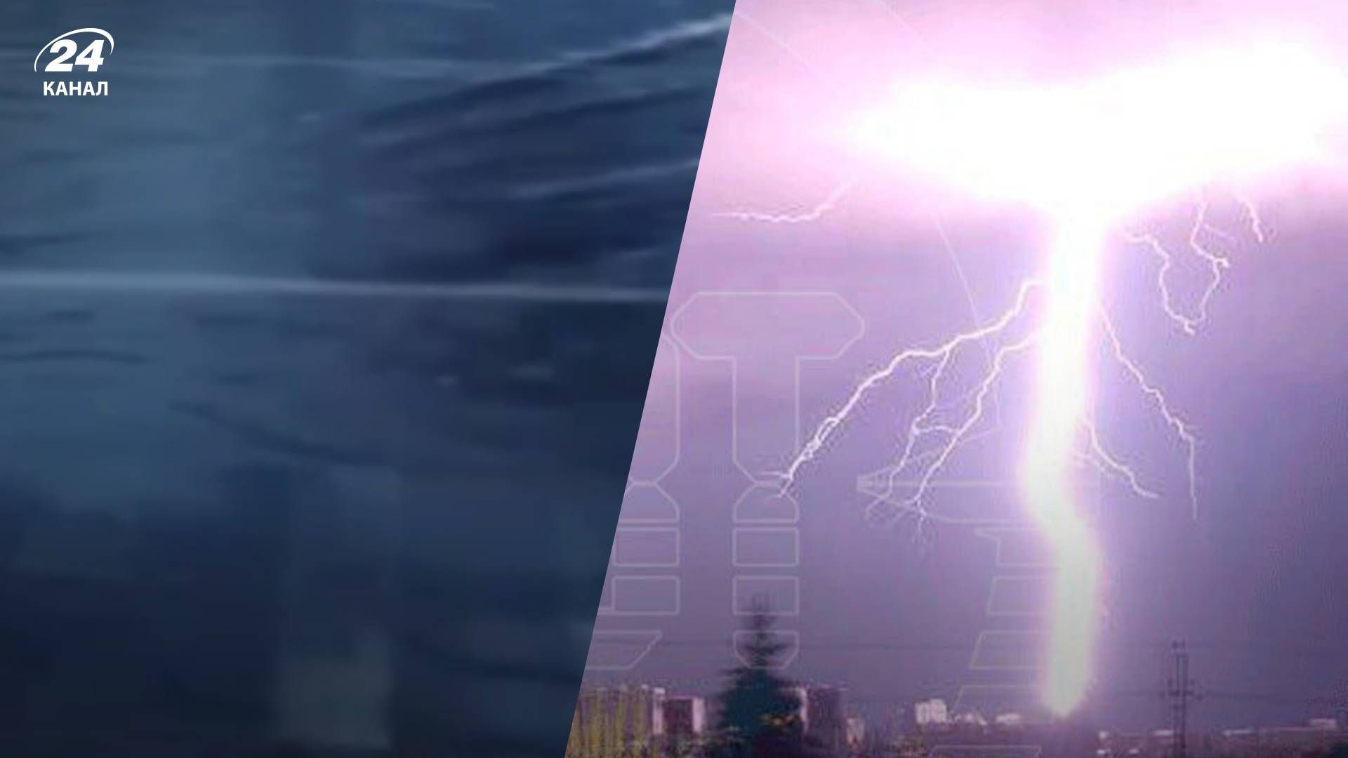 Злива в російській Уфі Злива в російській Уфі