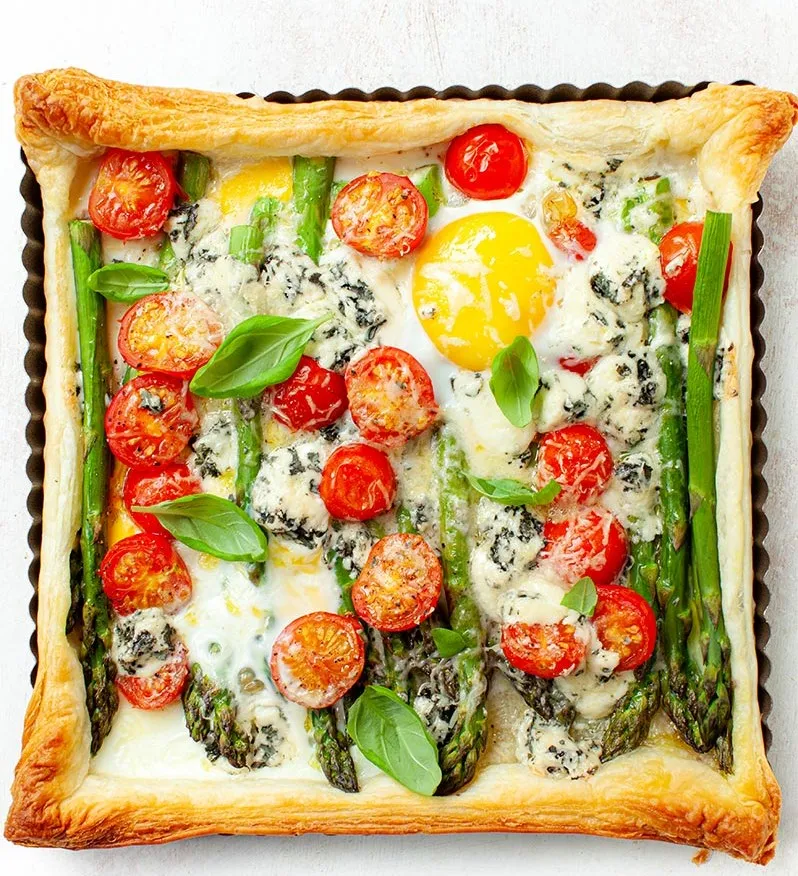 Пирог со спаржей Пирог со спаржей