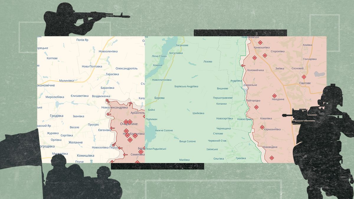 Як змінилася лінія фронту за тиждень Як змінилася лінія фронту за тиждень