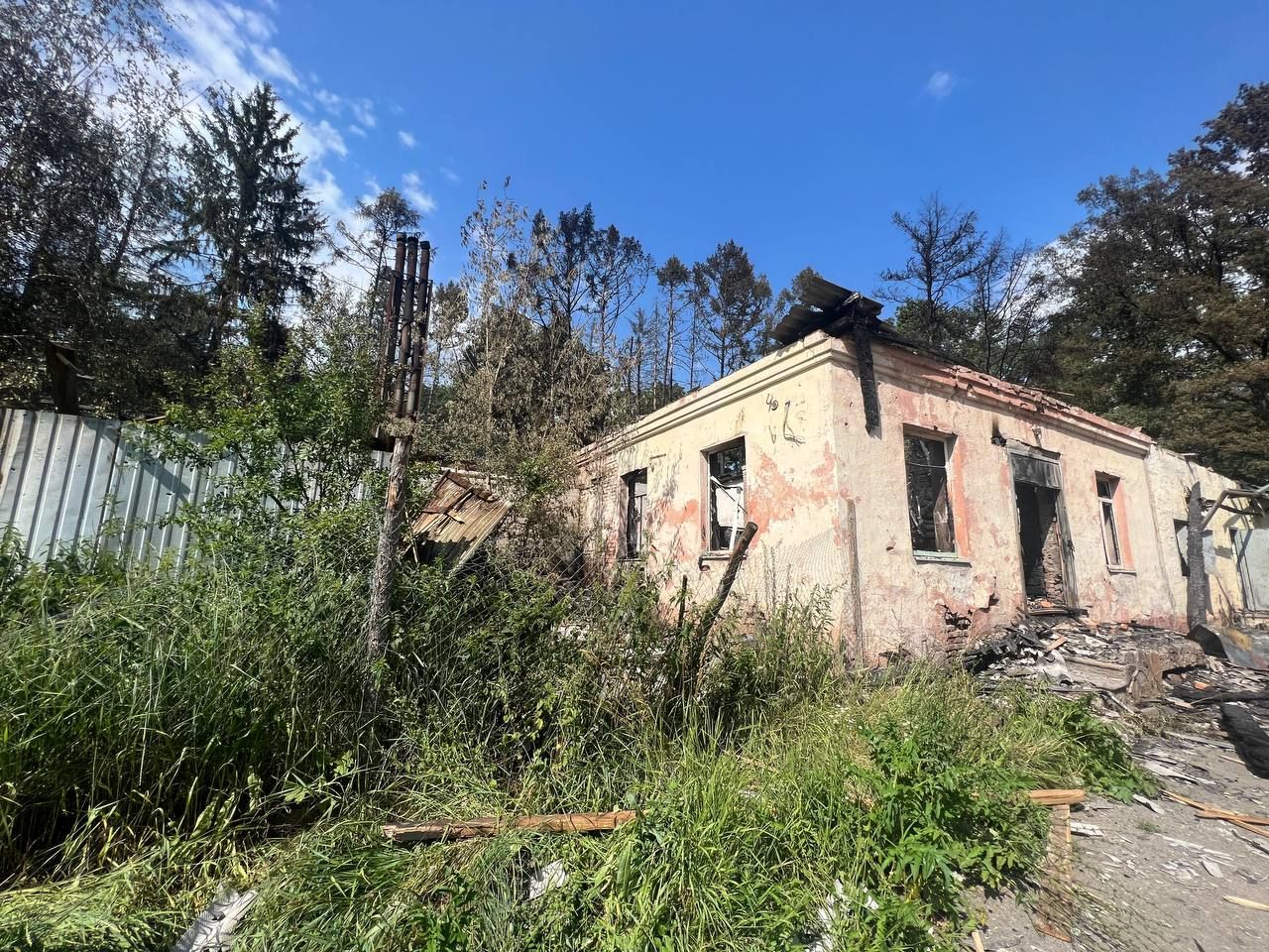 На Харьковщине россияне во второй раз уничтожили экопарк