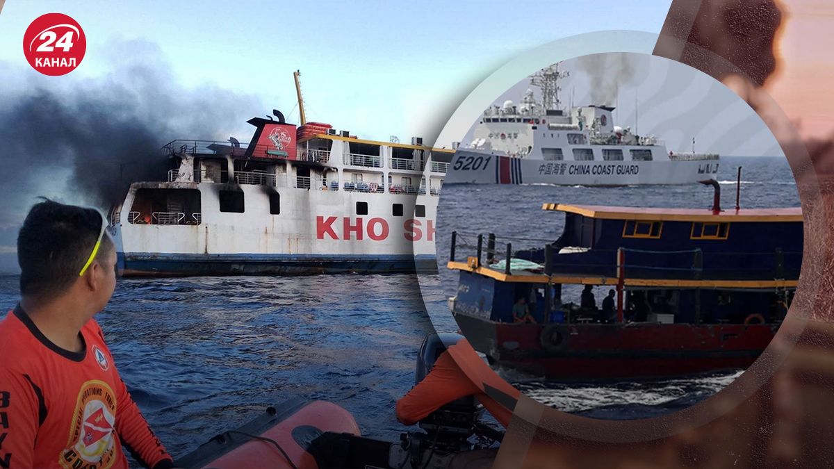 Китайські моряки напали на філіппінців Китайські моряки напали на філіппінців