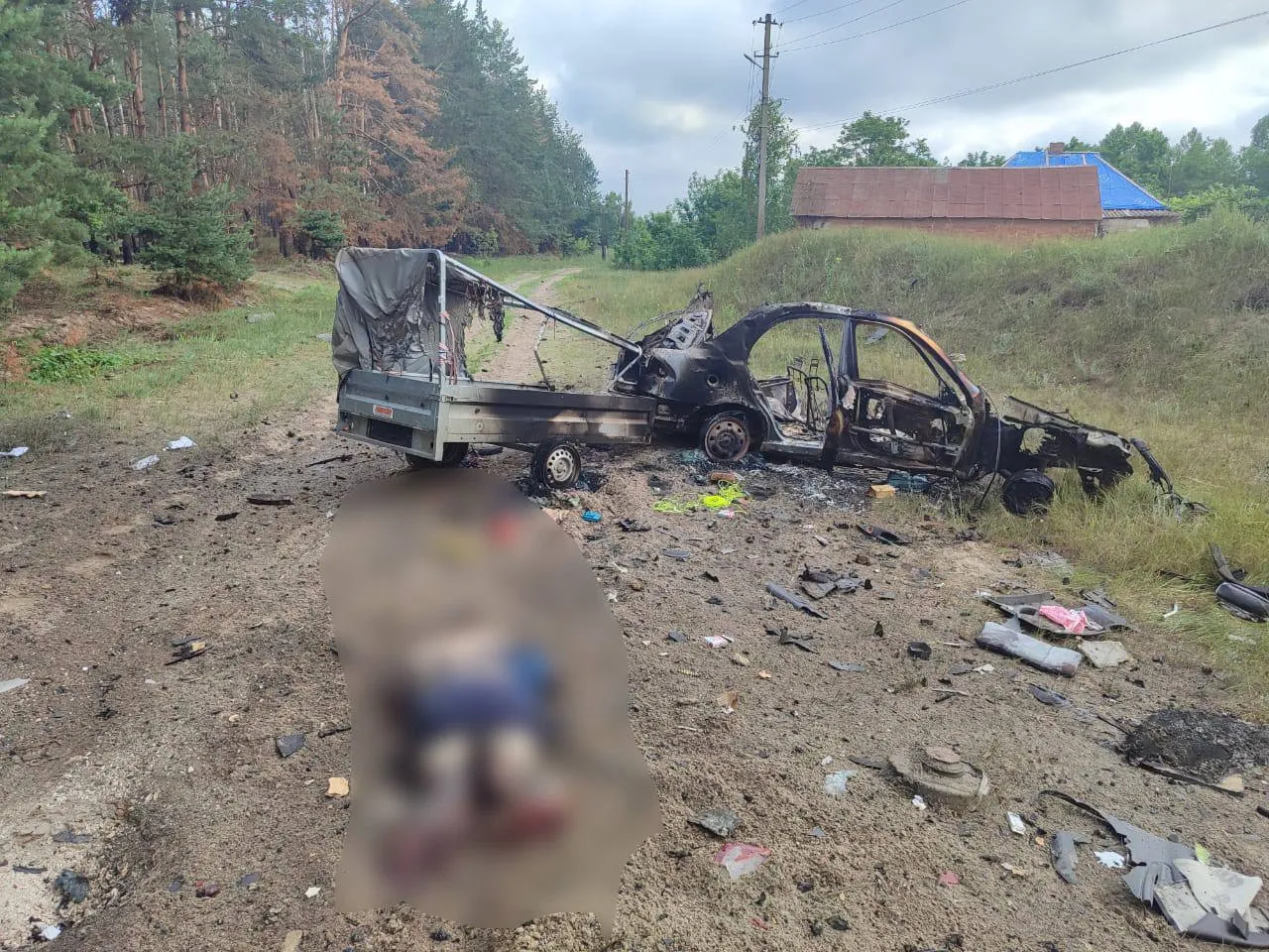 В Харьковской области 24 июня два человека погибли из-за подрыва на мине