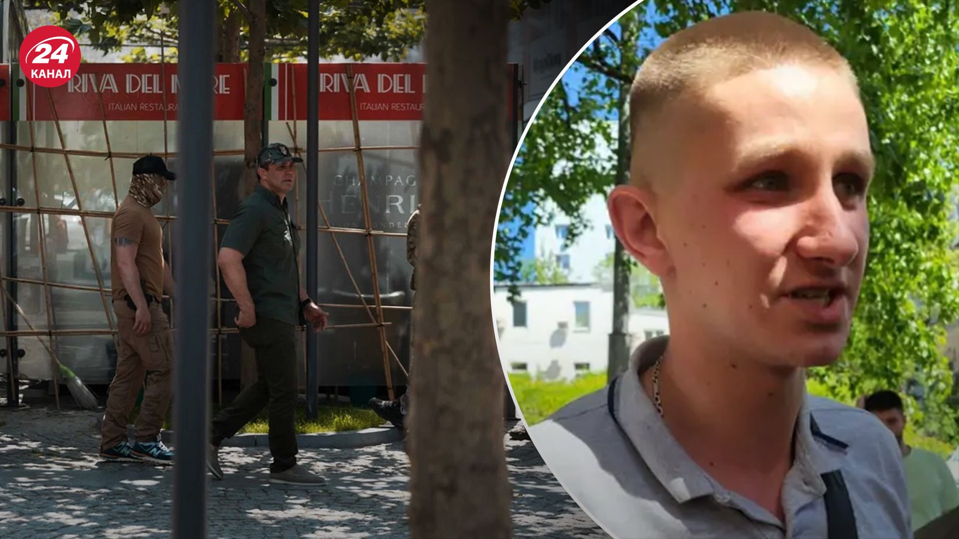 Поліцейського, який разом з охороною Тищенка напав на військового, звільнили