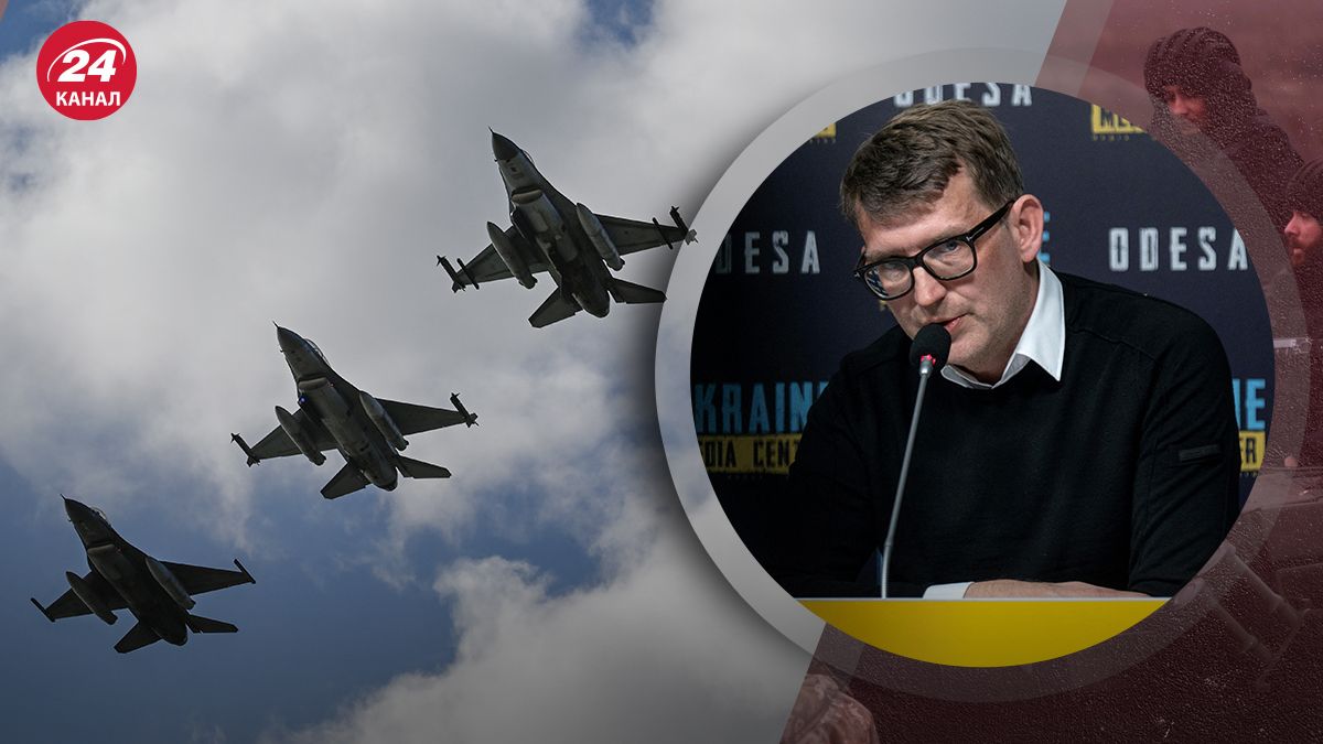 Данія припинить навчання українських пілотів на F-16