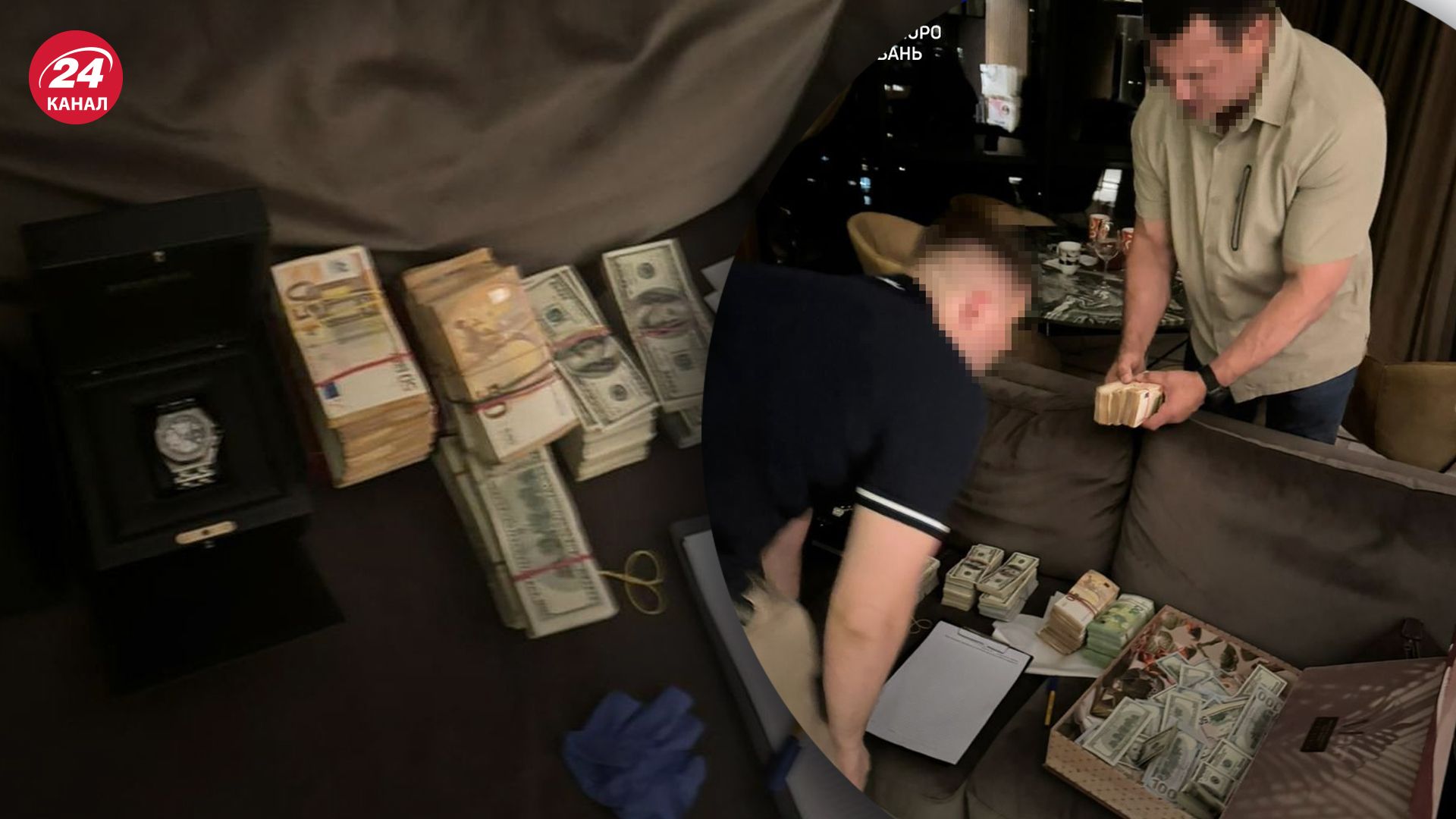Во время обысков у Тищенко нашли кучу наличных денег Во время обысков у Тищенко нашли кучу наличных денег